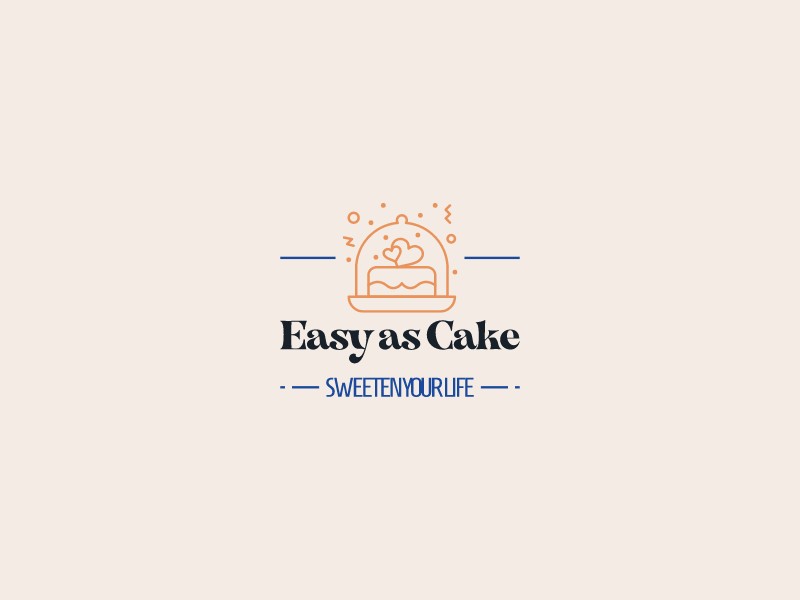 Easy as Cake Logo Maker - Design Easy as Cake logos online