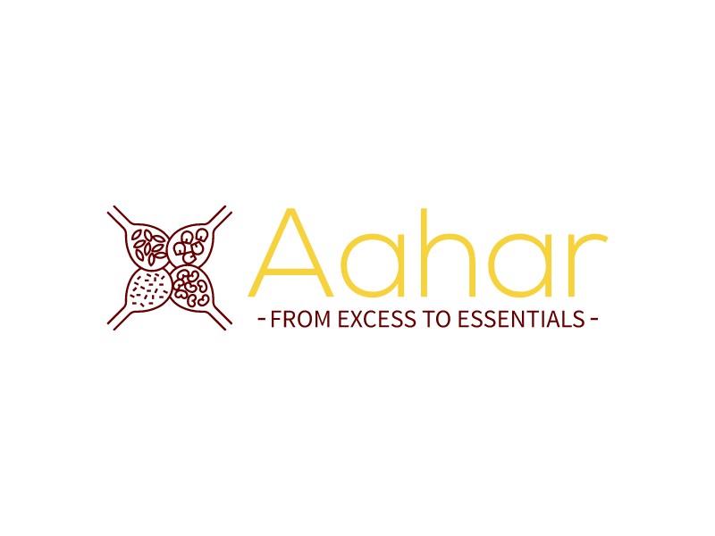 Aahar logo design - LogoAI.com