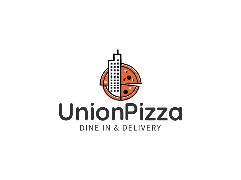 Union Pizza logo design