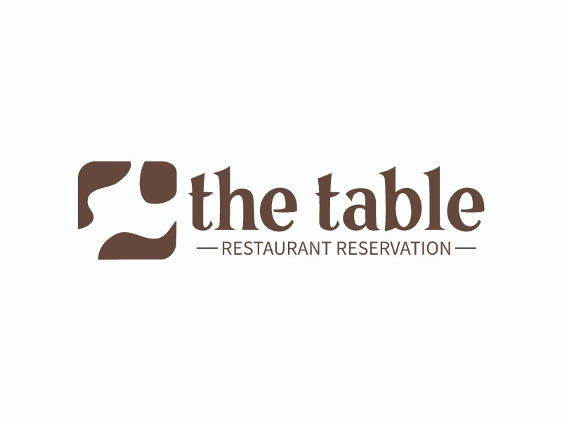 the table Logo Maker - Design the table logos online