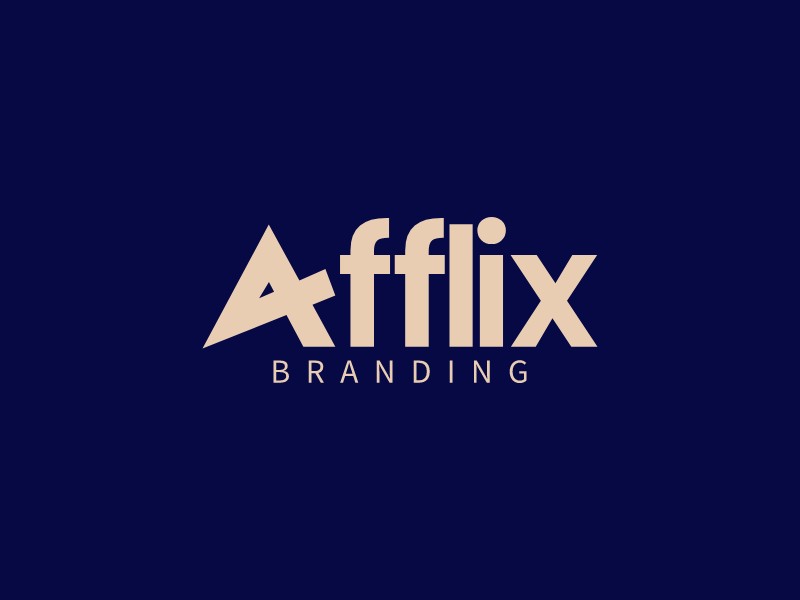 Afflix logo design