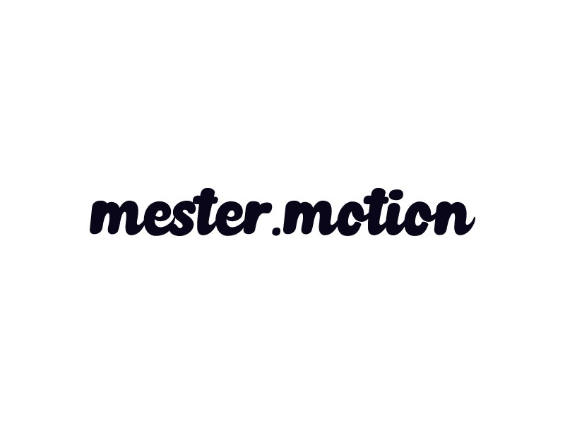 mester.motion Logo Maker - Design mester.motion logos online