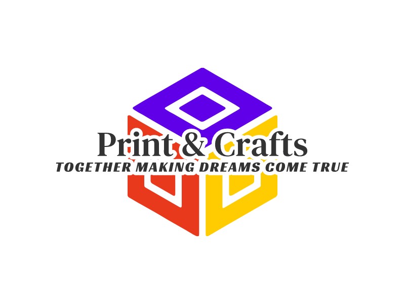 Print & Crafts Logo Maker - Design Print & Crafts logos online