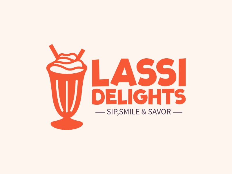 LASSI DELIGHTS Logo Maker - Design LASSI DELIGHTS logos online