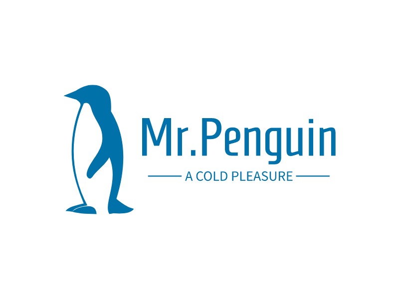 Mr.Penguin logo design