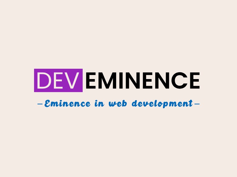 Dev Eminence Logo Maker - Design Dev Eminence logos online