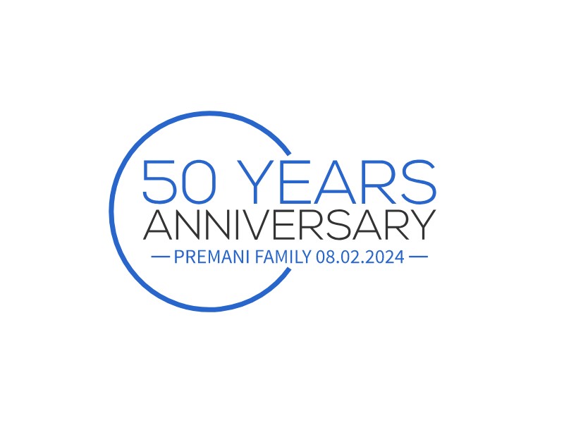 50 YEARS anniversary Logo Maker - Design 50 YEARS anniversary logos online