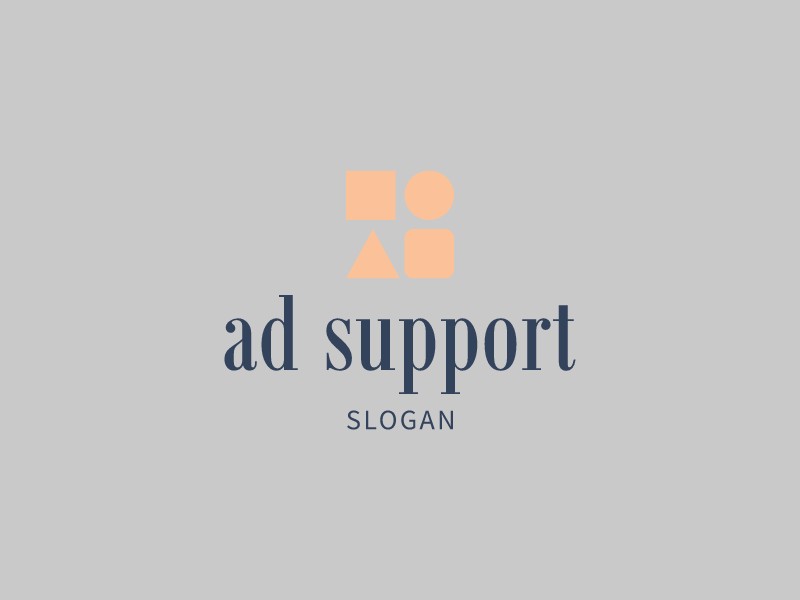 ad support Logo Maker - Design ad support logos online