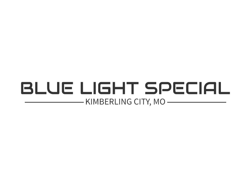 BLUE LIGHT SPECIAL Logo Maker - Design BLUE LIGHT SPECIAL logos online