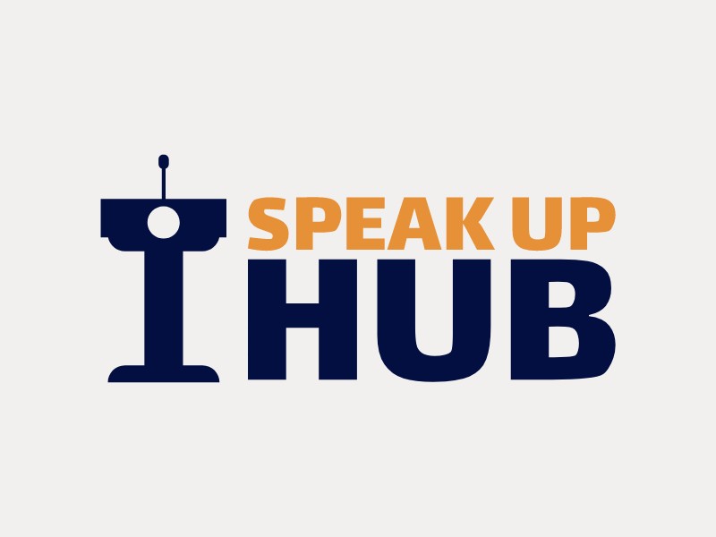 Speak Up Hub Logo Maker - Design Speak Up Hub logos online