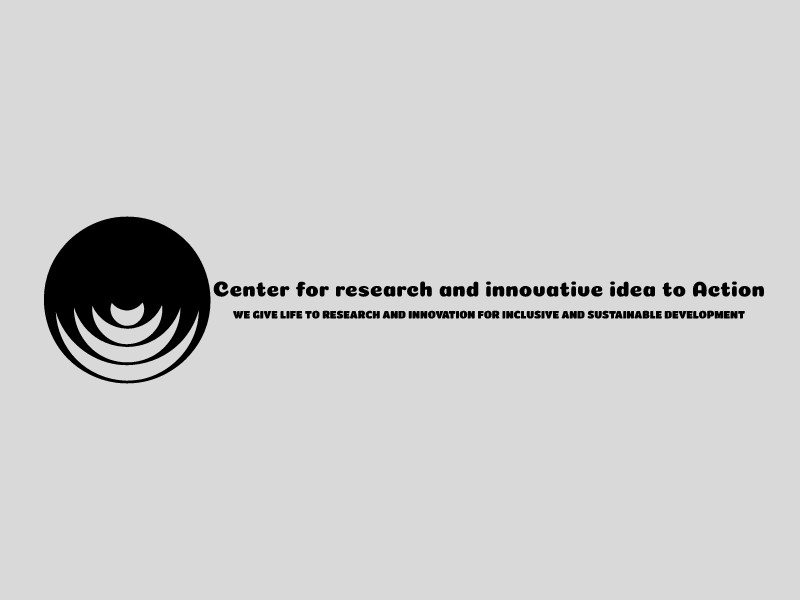 Center for research and innovative idea to Action Logo Maker - Design Center for research and innovative idea to Action logos online