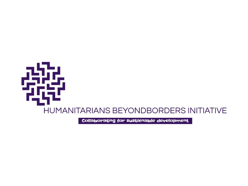 HUMANITARIANS BEYOND BORDERS INITIATIVE Logo Maker - Design HUMANITARIANS BEYOND BORDERS INITIATIVE logos online