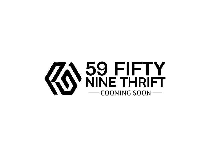 59 Fifty Nine Thrift Logo Maker - Design 59 Fifty Nine Thrift logos online