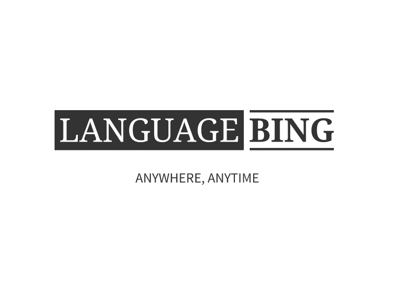 Language Bing Logo Maker - Design Language Bing logos online