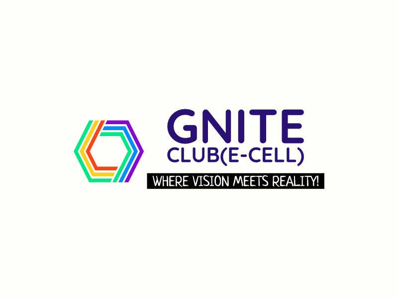 GNITE CLUB(e-cell) Logo Maker - Design GNITE CLUB(e-cell) logos online