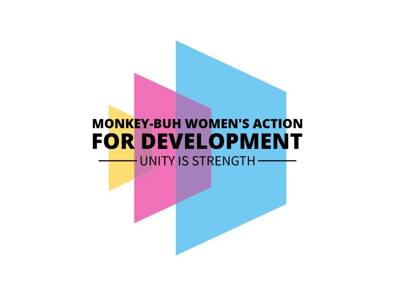 MONKEY-BUH WOMEN'S ACTION FOR DEVELOPMENT Logo Maker - Design MONKEY-BUH WOMEN'S ACTION FOR DEVELOPMENT logos online