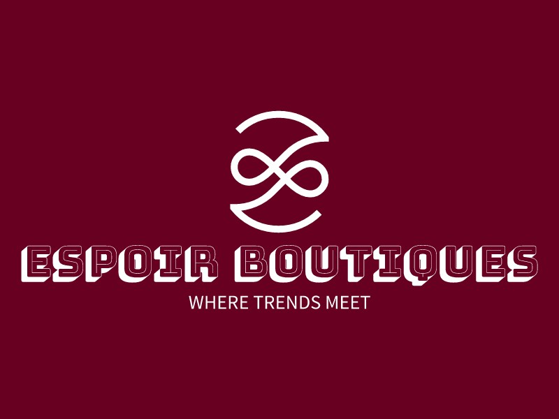 ESPOIR BOUTIQUES Logo Maker - Design ESPOIR BOUTIQUES logos online