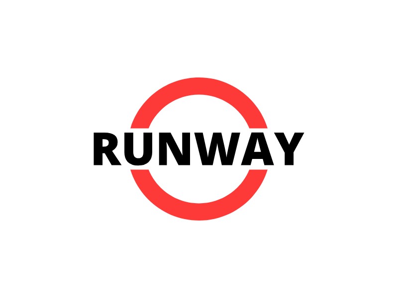 RUNWAY logo design