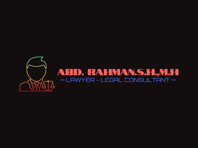 ABD. RAHMAN.S.H.,M.H Logo Maker - Design ABD. RAHMAN.S.H.,M.H logos online