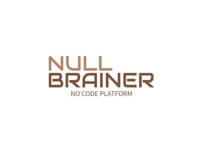 null Brainer Logo Maker - Design null Brainer logos online