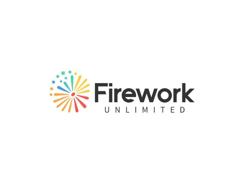 Firework logo design