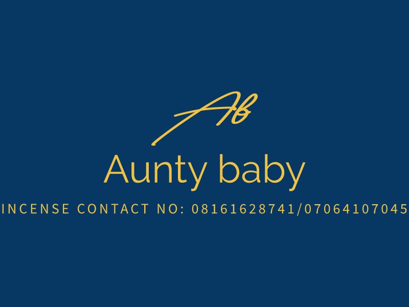 Aunty baby logo design