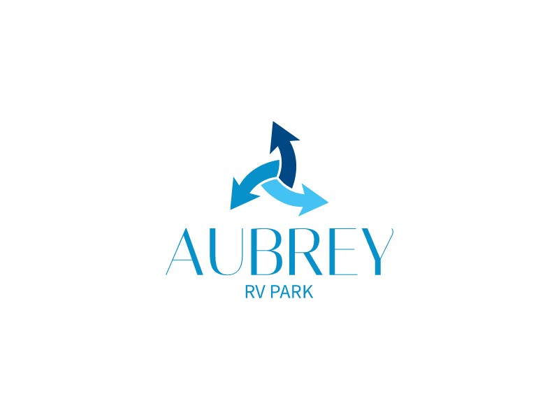 AUBREY logo design