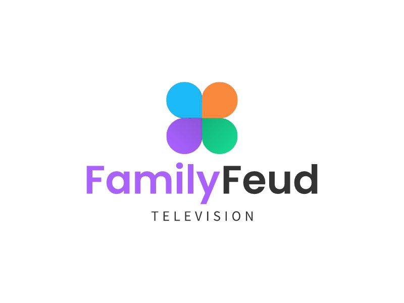 Family Feud logo design