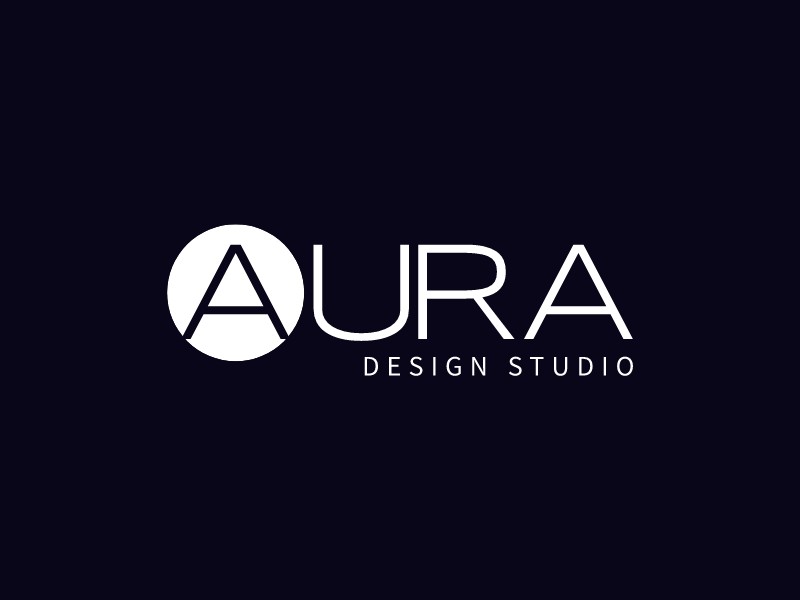 AURA logo design