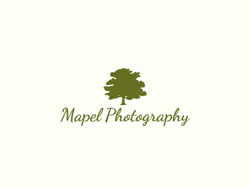 Mapel Photography logo design