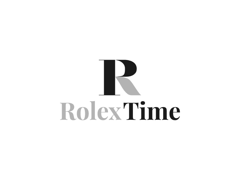 Rolex Time logo design