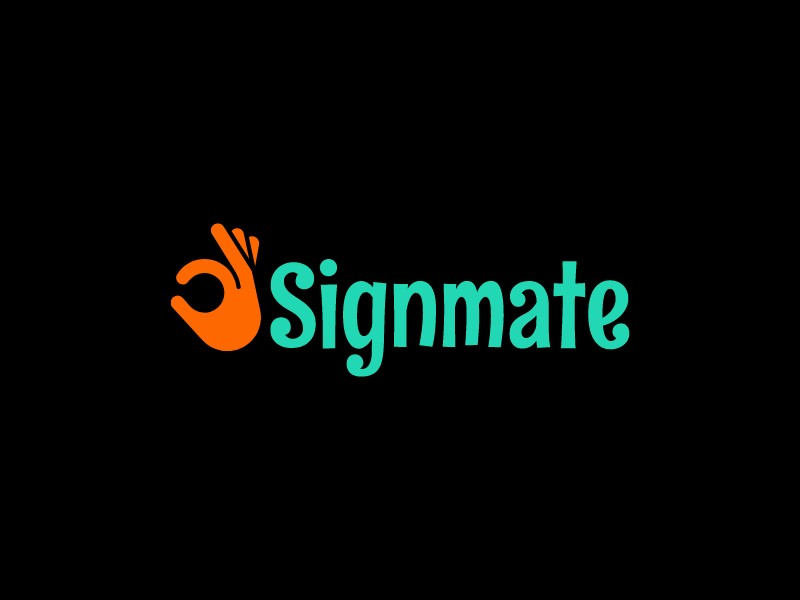 Signmate logo design