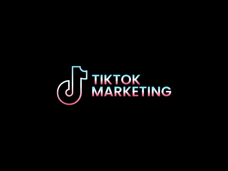 Tiktok Marketing logo design