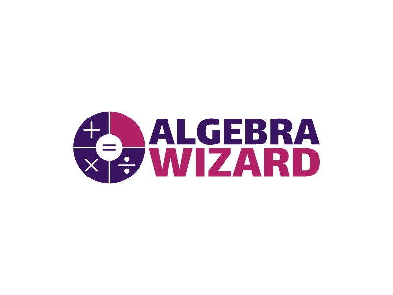 Algebra wizard logo design