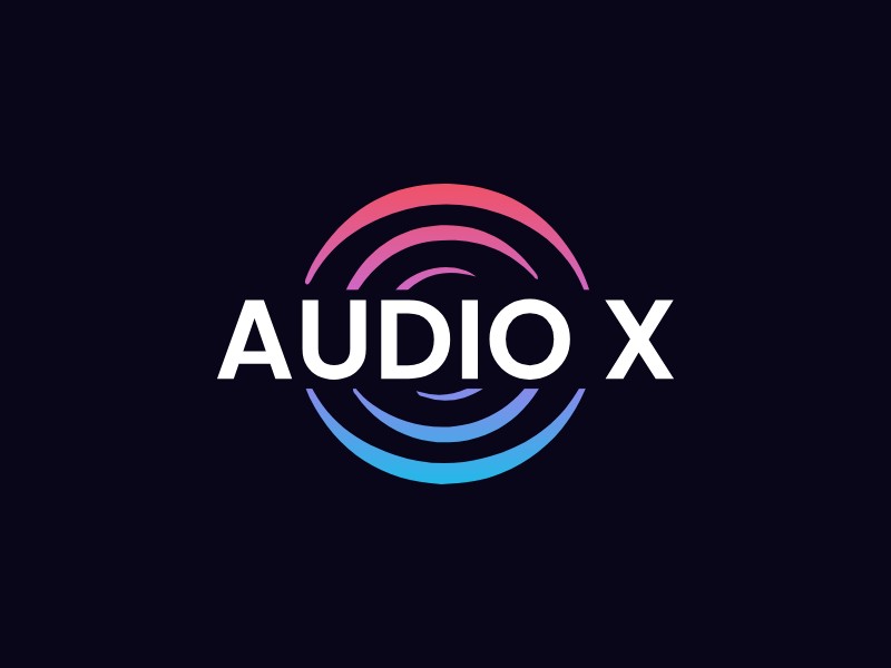 Audio X Logo Maker - Design Audio X logos online