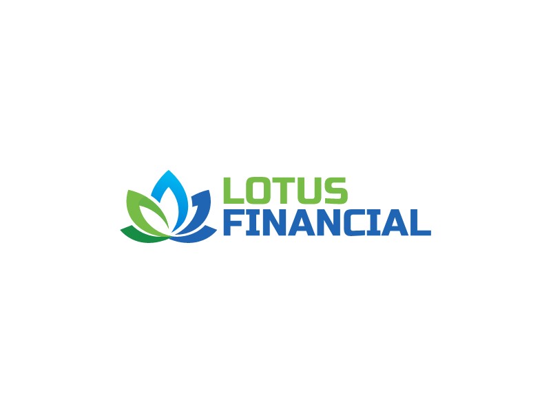 Lotus Financial logo design