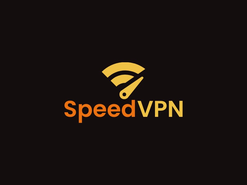 Speed VPN logo design