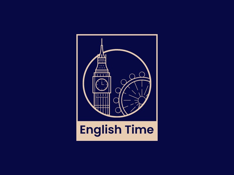 English Time Logo Maker - Design English Time logos online