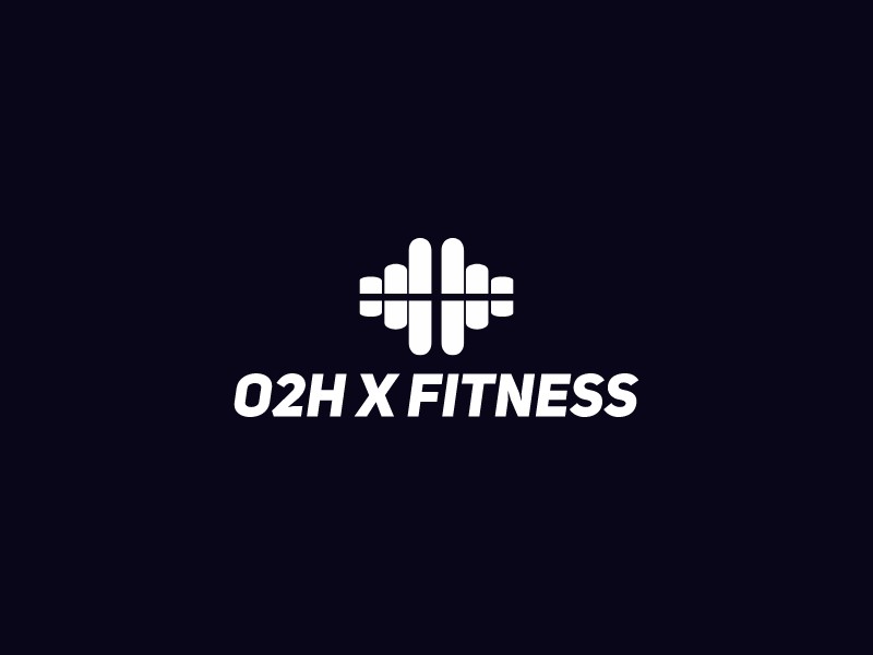 O2H x Fitness Logo Maker - Design O2H x Fitness logos online
