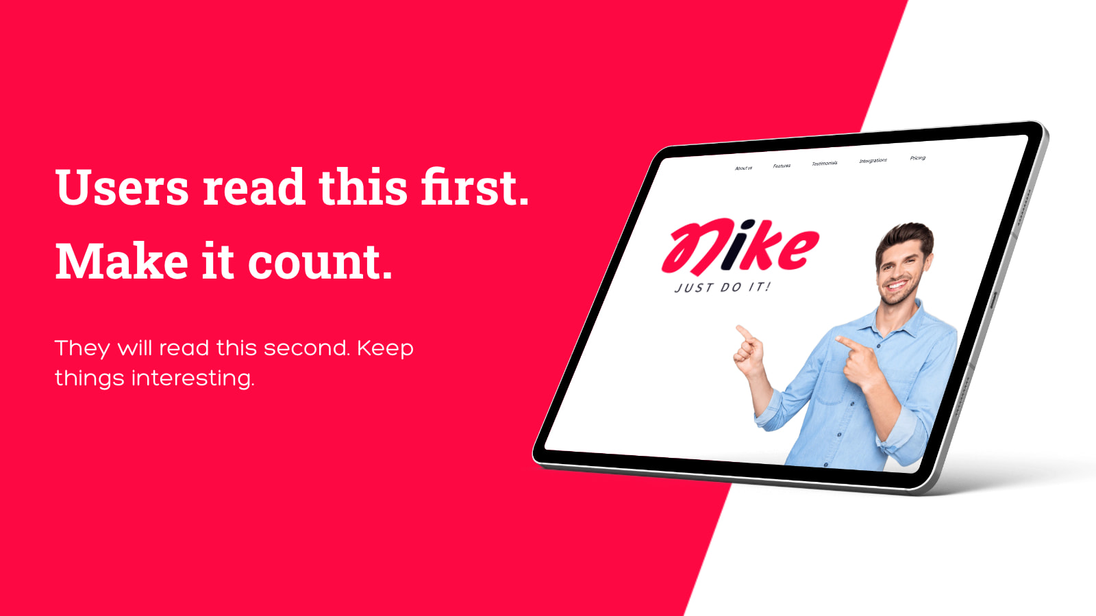 Twitter - Modern Gradient iPad Mockup Twitter Post