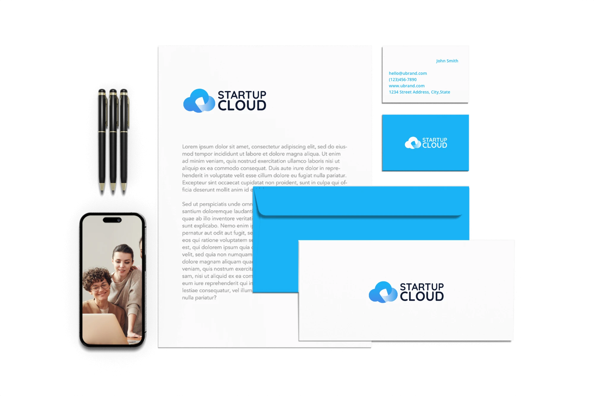 brand-letter-paper-business-card-iphone-logo-mockup-aidesign