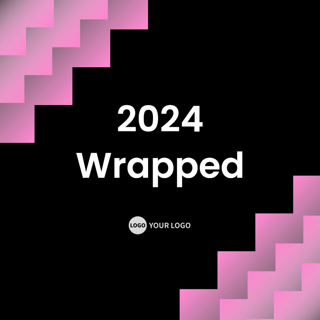 2024 Wrapped Instagram Post Cover