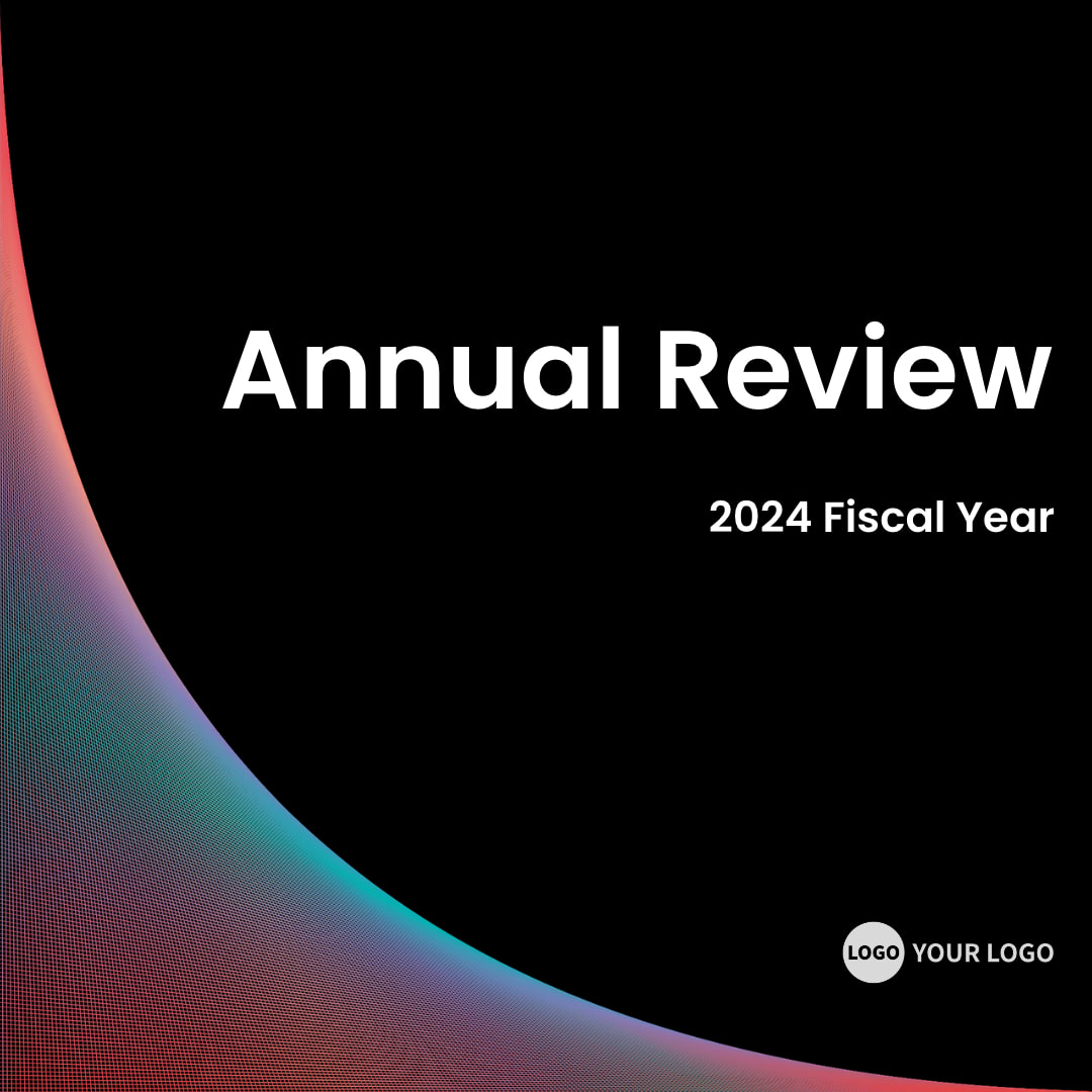 Annual Review Business Professional Linkedin Post