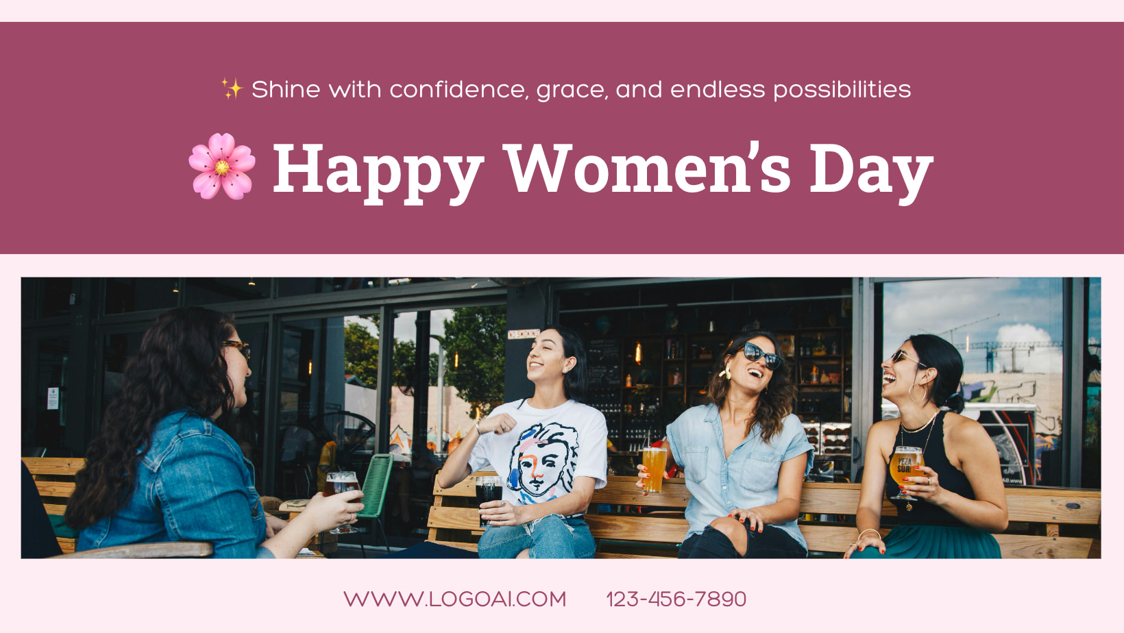 Facebook - Minimalist Women’s Day Facebook Cover