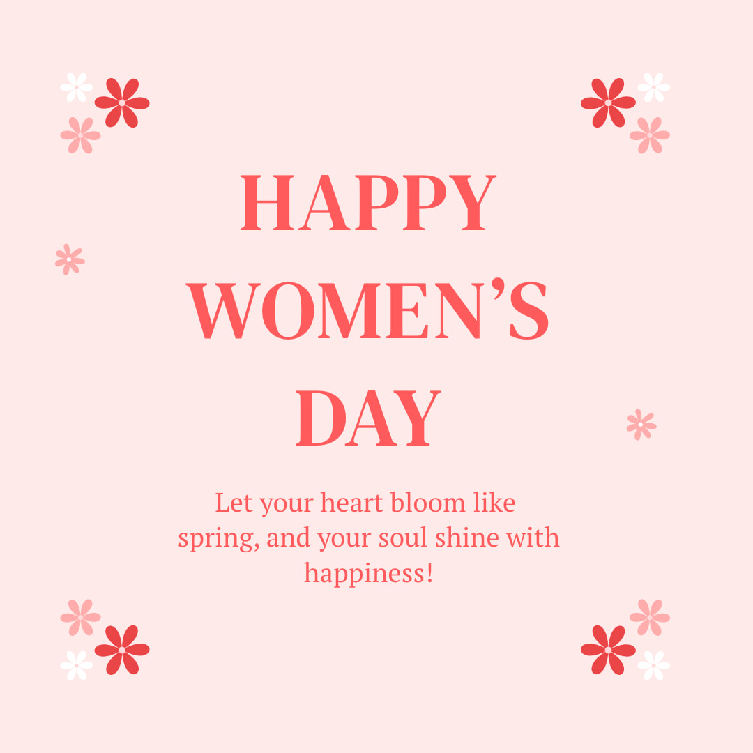 Pink Floral Women's Day Instagram Post